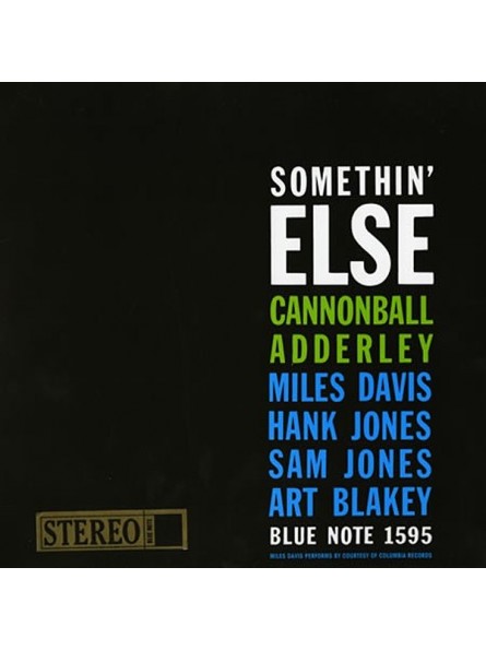 Cannonball Adderley  Somethin' Else 