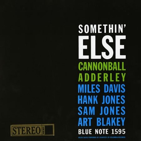 Cannonball Adderley  Somethin' Else 