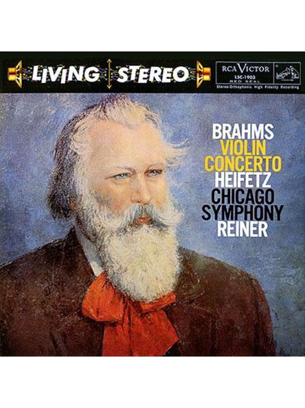 Jascha Heifetz  Brahms Violin Concerto