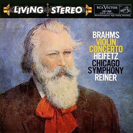 Jascha Heifetz  Brahms Violin Concerto