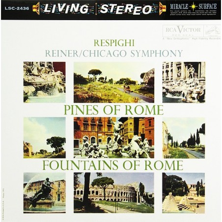 Respighi Pines of Rome & Fountains of Rome  Fritz Reiner
