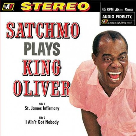 Louis Armstrong & His Orch. ‎– Satchmo Plays King Oliver