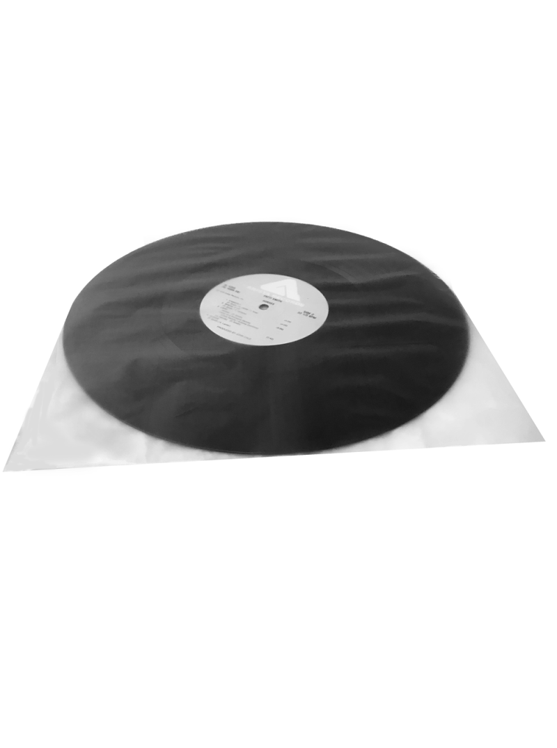 50 Pochettes Intérieures Anti-statiques Pour Vinyles 33T - Protection Premium Noire