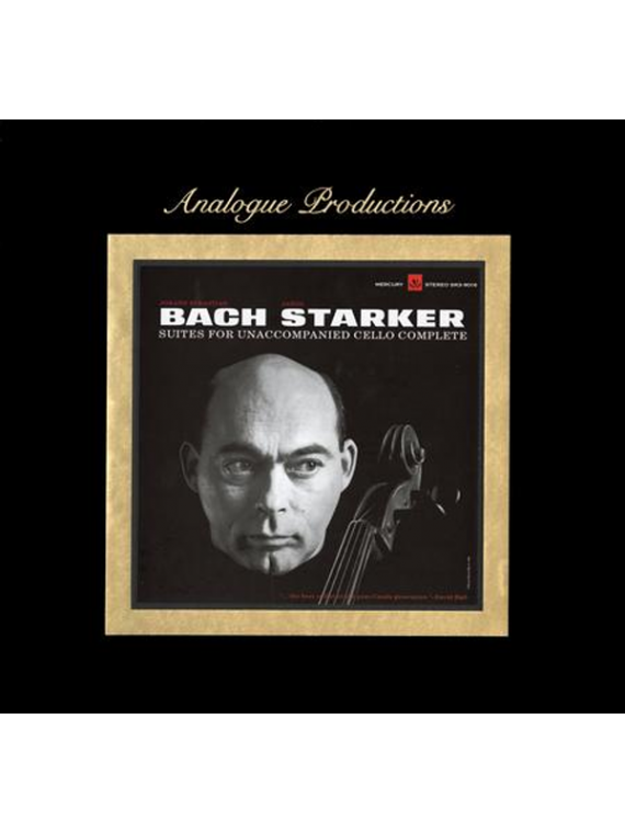Janos Starker - Bach: Suites For Unaccompanied Cello Complete  (45 RPM 200 Gram 6 LP Box Set)